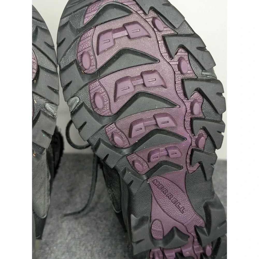 Merrell Black Damson‎ Women's Size 8 Hiking Boots 200 Gram Insulated J097136C